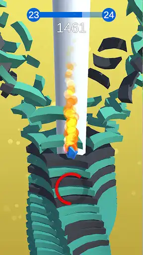 Play Stack Ball 3D, Games 2022 as an online game Stack Ball 3D, Games 2022 with UptoPlay