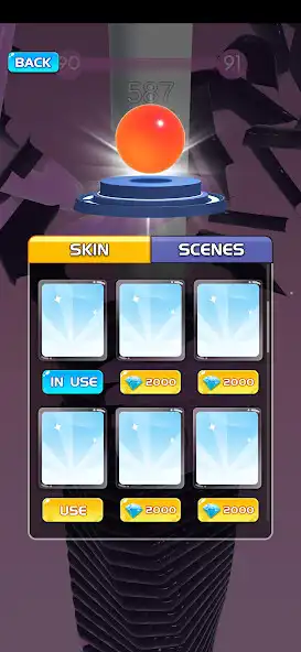 Play Stack Ball:Crash Blast as an online game Stack Ball:Crash Blast with UptoPlay