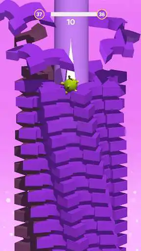 Play Stack Ball - Helix Crush 3D as an online game Stack Ball - Helix Crush 3D with UptoPlay