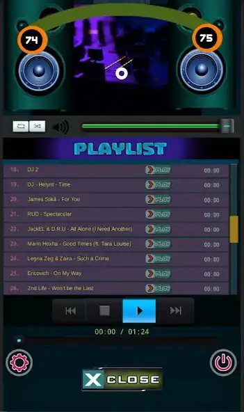 Play Stack Ball Ice Music Player as an online game Stack Ball Ice Music Player with UptoPlay