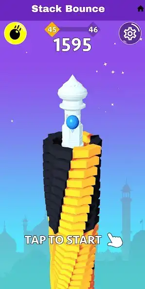 Play Stack bounce Online Ball as an online game Stack bounce Online Ball with UptoPlay