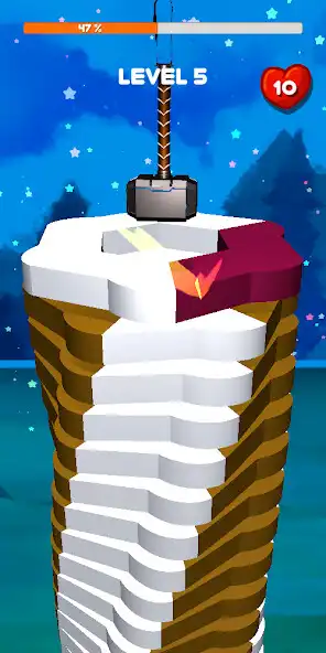 Play Stack Breaker 3D - Helix Pro Motion as an online game Stack Breaker 3D - Helix Pro Motion with UptoPlay