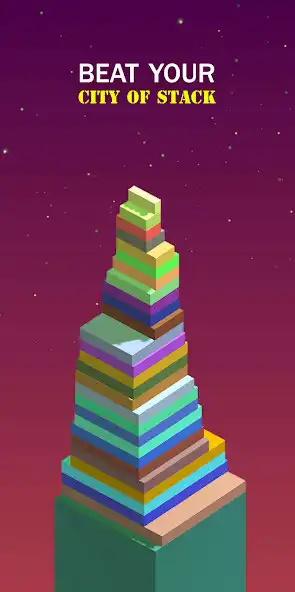 Play Stack Builder: Skyscraper Game as an online game Stack Builder: Skyscraper Game with UptoPlay