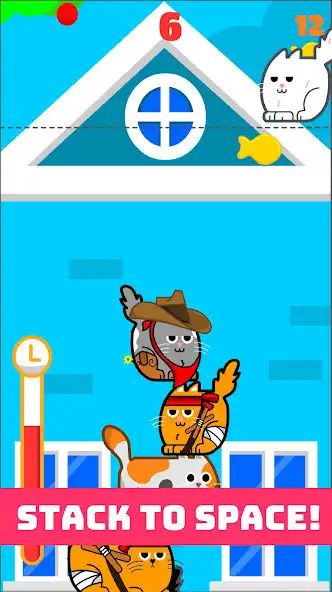 Play Stack Cats as an online game Stack Cats with UptoPlay