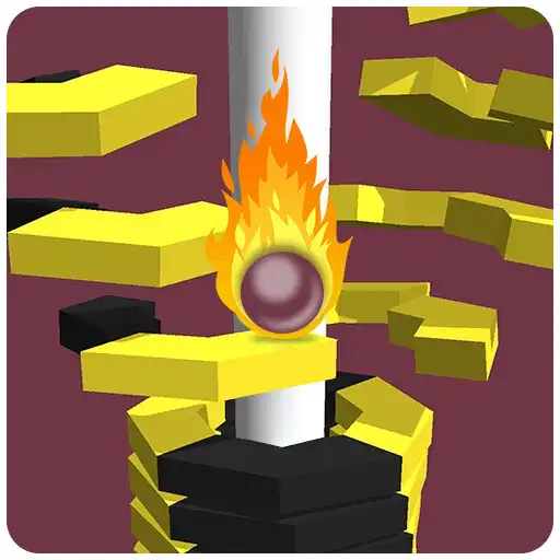 Play Stack Crash - Fall Fire Helix 3D Platform Via Ball APK
