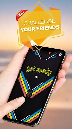 Play Stack Falling Ball Finger Touch Jump as an online game Stack Falling Ball Finger Touch Jump with UptoPlay