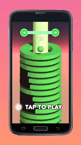 Play Stack Fireball  and enjoy Stack Fireball with UptoPlay
