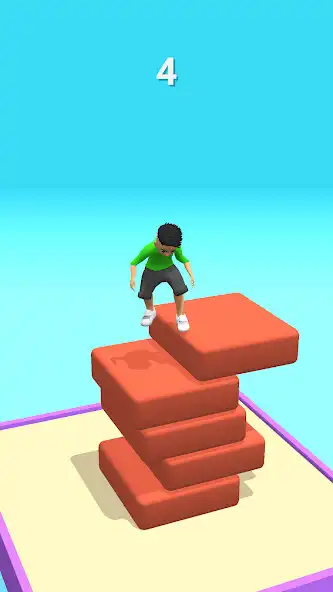 Play Stack Flip 3D as an online game Stack Flip 3D with UptoPlay