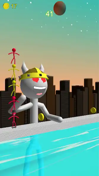 Play Stacking Stickman Color - Stack And Jump  and enjoy Stacking Stickman Color - Stack And Jump with UptoPlay