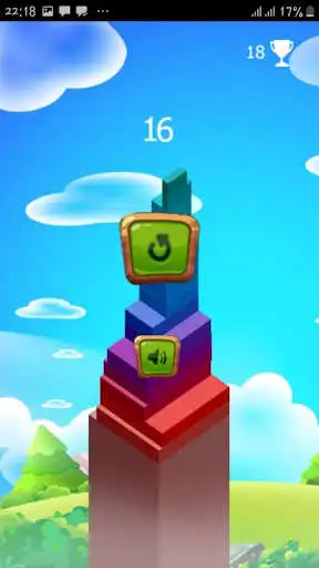 Play Stack Pro as an online game Stack Pro with UptoPlay