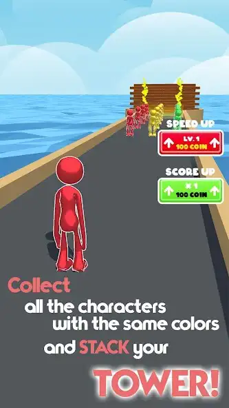 Play Stack Run: Hypercasual Runner  and enjoy Stack Run: Hypercasual Runner with UptoPlay