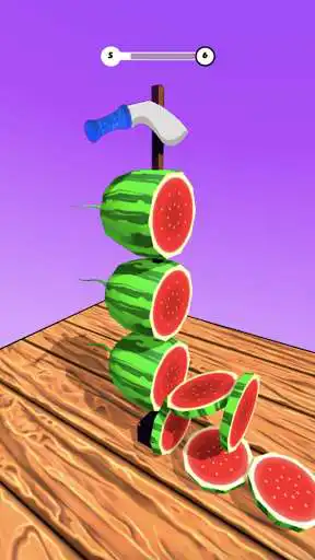 Play Stack Slicer ASMR as an online game Stack Slicer ASMR with UptoPlay