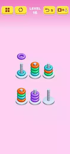 Play Stack Sort Puzzle as an online game Stack Sort Puzzle with UptoPlay
