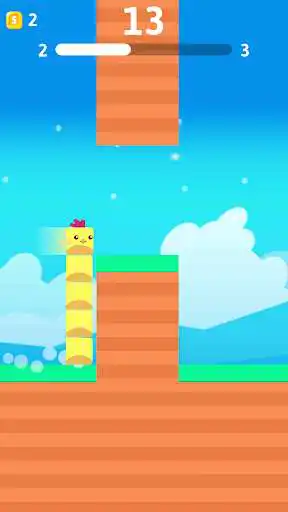 Play Stacky Bird: Fun Egg Dash Game as an online game Stacky Bird: Fun Egg Dash Game with UptoPlay