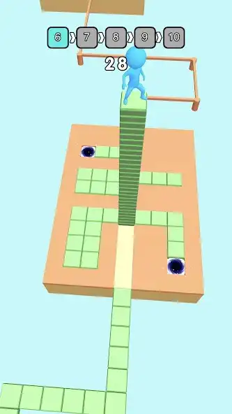 Play Stacky Dash:Maze Run  and enjoy Stacky Dash:Maze Run with UptoPlay