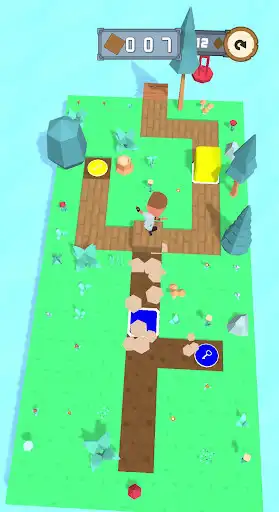 Play Stacky Glide: Mega Dash Island  and enjoy Stacky Glide: Mega Dash Island with UptoPlay