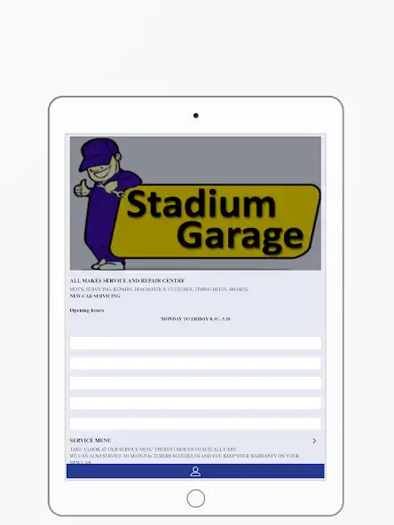 Play STADIUM GARAGE LTD as an online game STADIUM GARAGE LTD with UptoPlay