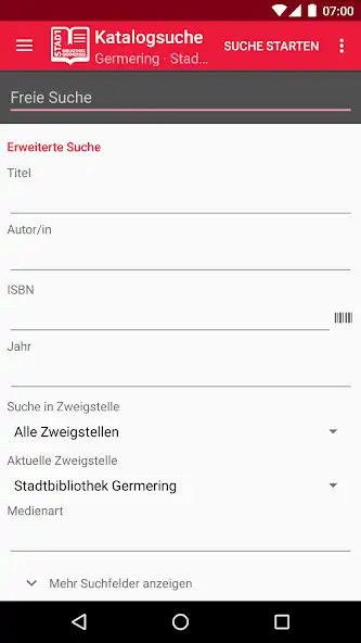 Play Stadtbibliothek Germering as an online game Stadtbibliothek Germering with UptoPlay