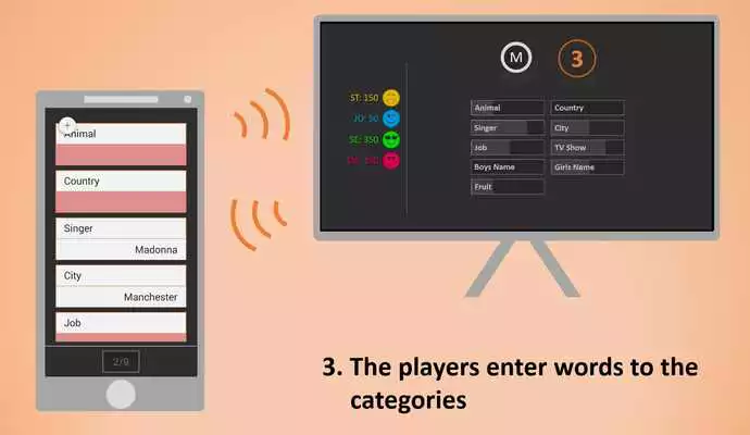 Play Stadt Land Fluss (Chromecast)