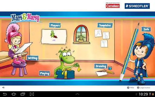 Play APK STAEDTLER Learn-to-write-app  and enjoy STAEDTLER Learn-to-write-app with UptoPlay com.lps.staedtlerschreiblern