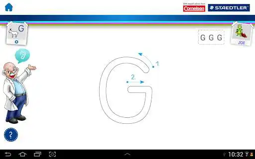 Play APK STAEDTLER Learn-to-write-app  and enjoy STAEDTLER Learn-to-write-app with UptoPlay com.lps.staedtlerschreiblern