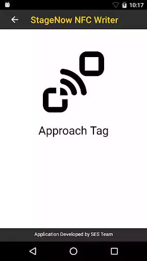 Play APK StageNow Mobile  and enjoy StageNow Mobile with UptoPlay com.zebra.ses.nfcwriter