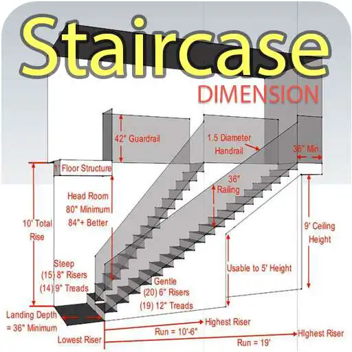 Free play online Staircase Dimension And Design APK