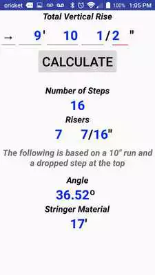 Play Stair Riser Calculator