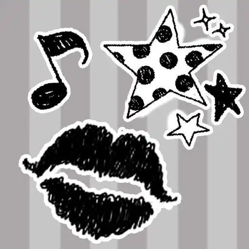 Free play online Stamp Pack: Casual*Black APK