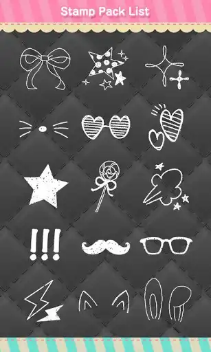 Play APK Stamp Pack: Casual*White  and enjoy Stamp Pack: Casual*White with UptoPlay jp.co.a_tm.android.plushome.stamp.blogger_white