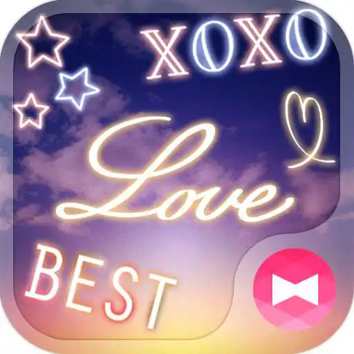 Run free android online Stamp Pack: Neon Text APK