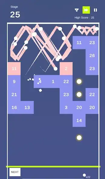 Play Standard Brick Breaker as an online game Standard Brick Breaker with UptoPlay
