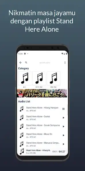 Play Stand Here Alone Lirik Lagu as an online game Stand Here Alone Lirik Lagu with UptoPlay