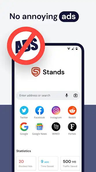 Play Stands: Fast AdBlocker Browser  and enjoy Stands: Fast AdBlocker Browser with UptoPlay