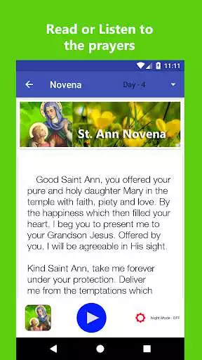 Play St Ann Novena and Prayers as an online game St Ann Novena and Prayers with UptoPlay