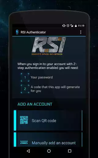 Play Star Citizen Authenticator
