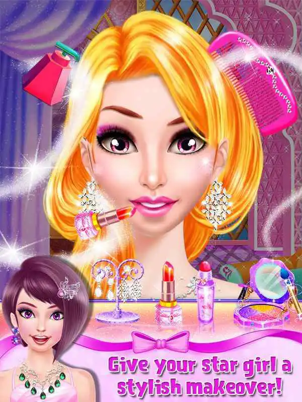 Play Star Doll Fashion Makeup Games