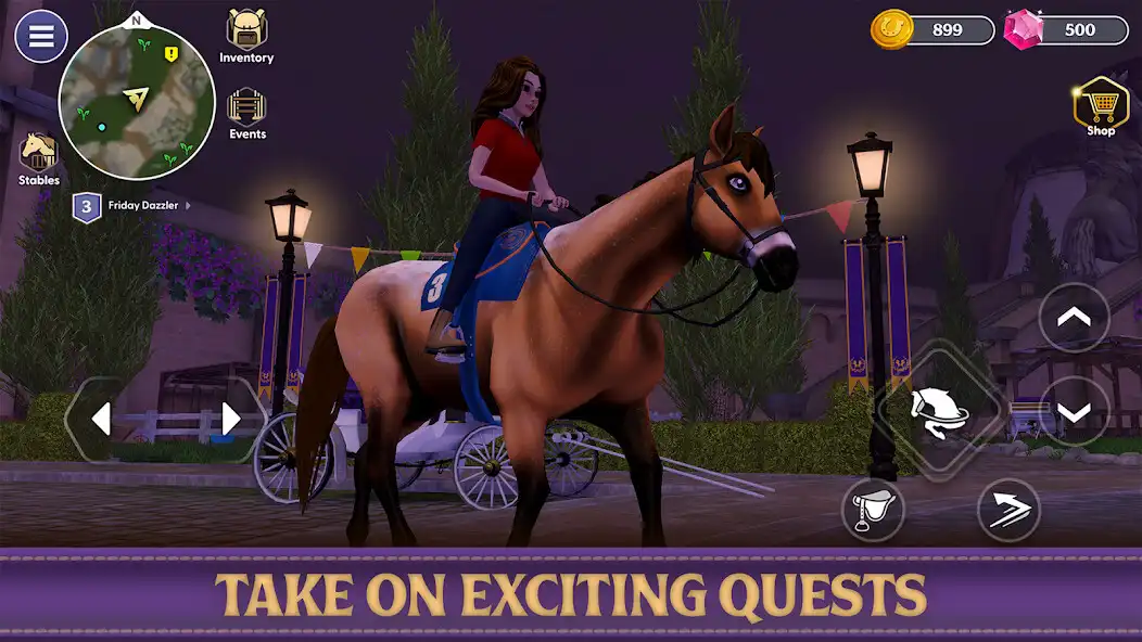 Play Star Equestrian - Horse Ranch as an online game Star Equestrian - Horse Ranch with UptoPlay