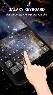 Play Star Galaxy Keybaord Theme