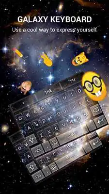 Play Star Galaxy Keybaord Theme