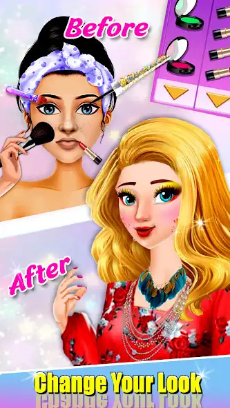 Play Star Girl Beauty Makeup Games as an online game Star Girl Beauty Makeup Games with UptoPlay
