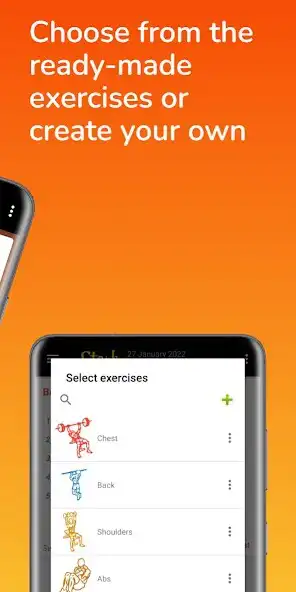 Play Stark - Workout Log as an online game Stark - Workout Log with UptoPlay