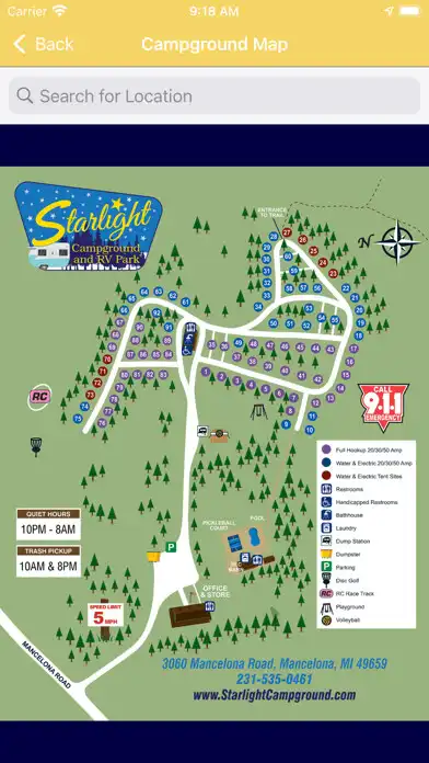 Play Starlight Campground  RV Park as an online game Starlight Campground  RV Park with UptoPlay