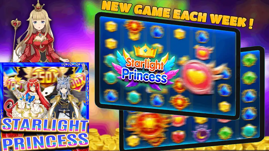 Play Starlight Princess Mania Lucky  and enjoy Starlight Princess Mania Lucky with UptoPlay