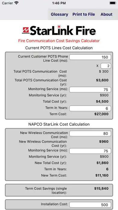 Play StarLink FACP-Saver Calculator as an online game StarLink FACP-Saver Calculator with UptoPlay