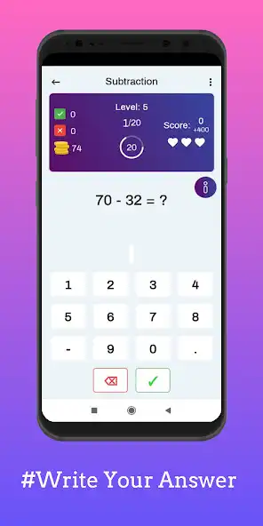Play Star math:Math Quiz and Reward as an online game Star math:Math Quiz and Reward with UptoPlay