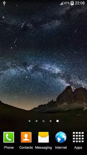 Play Star Night Live Wallpaper  and enjoy Star Night Live Wallpaper with UptoPlay