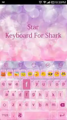 Play Star Pink Dream-Emoji Keyboard