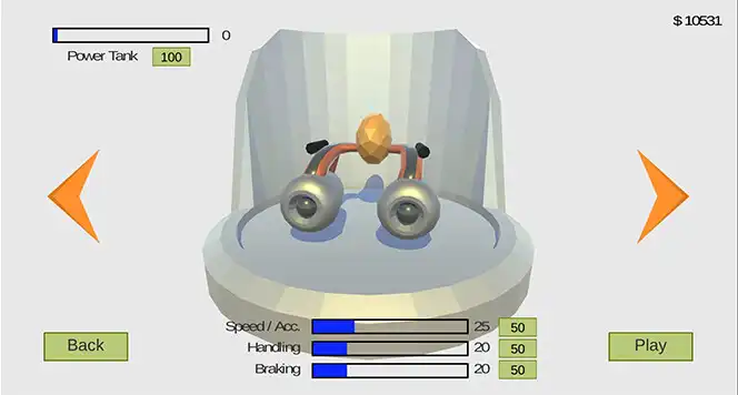 Play Star Racer as an online game Star Racer with UptoPlay