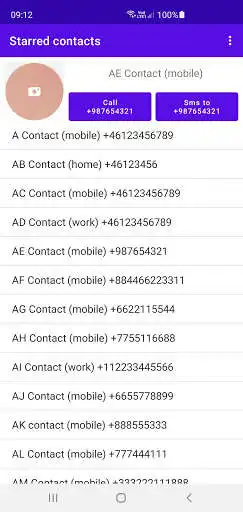 Play Starred Contacts  and enjoy Starred Contacts with UptoPlay